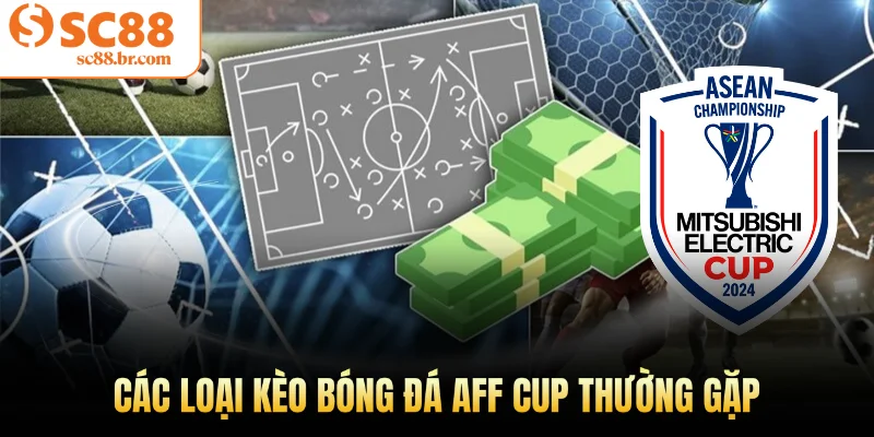 Các loại kèo bóng đá AFF Cup thường gặp