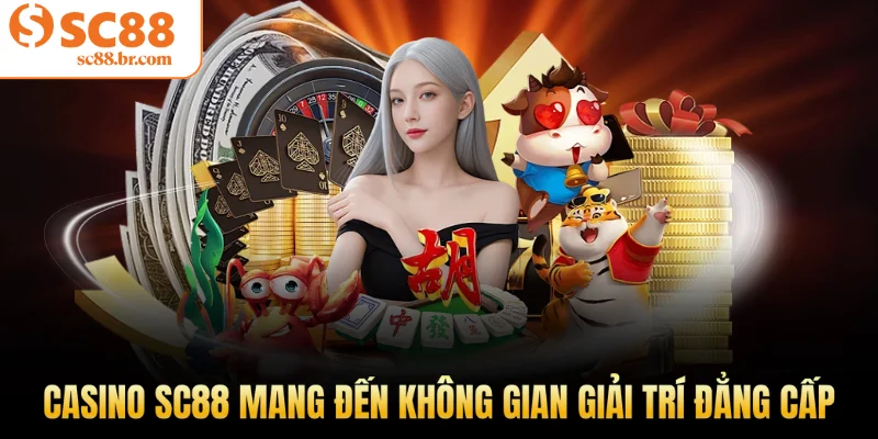 Casino Sc88 mang đến không gian giải trí đẳng cấp