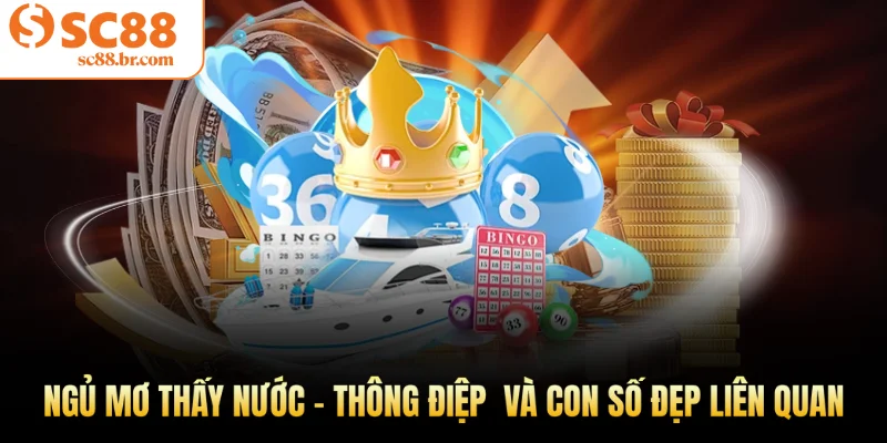 ngủ mơ thấy nước